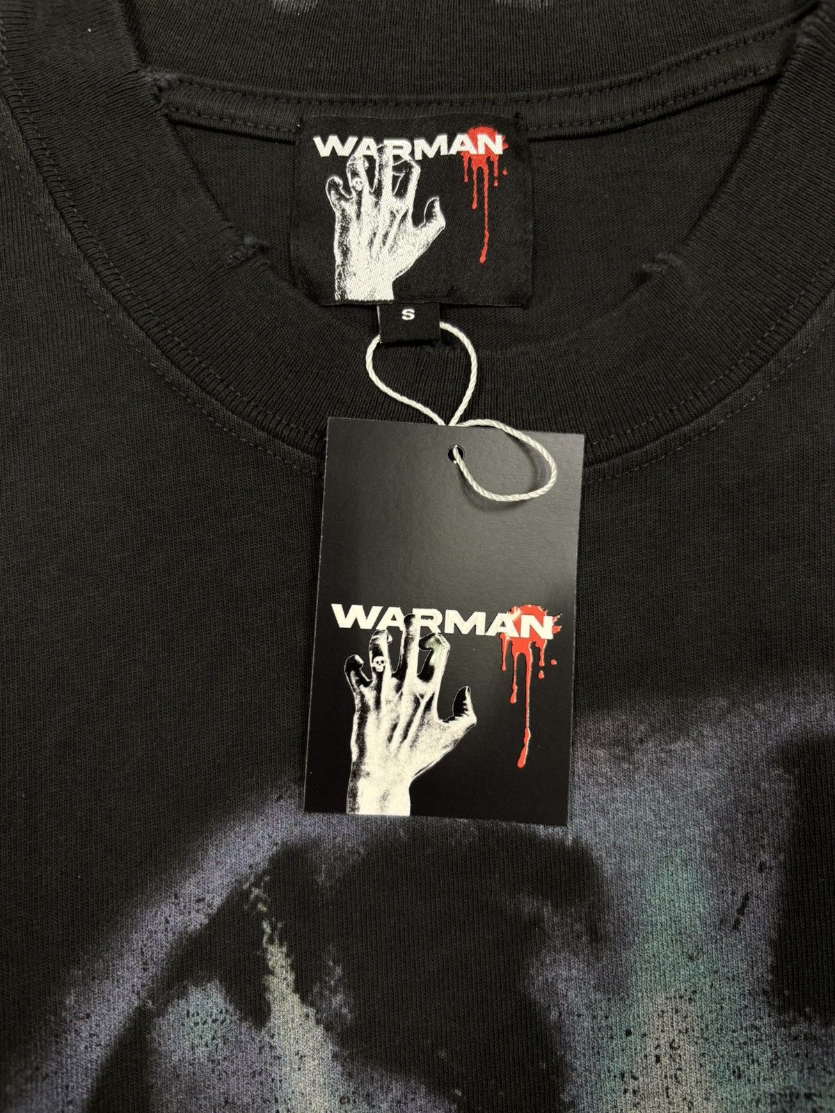 Vintage Warman Soul Light Graphic T-Shirt, Washed Black Size US S / EU 44-46 / 1 - 7 Thumbnail