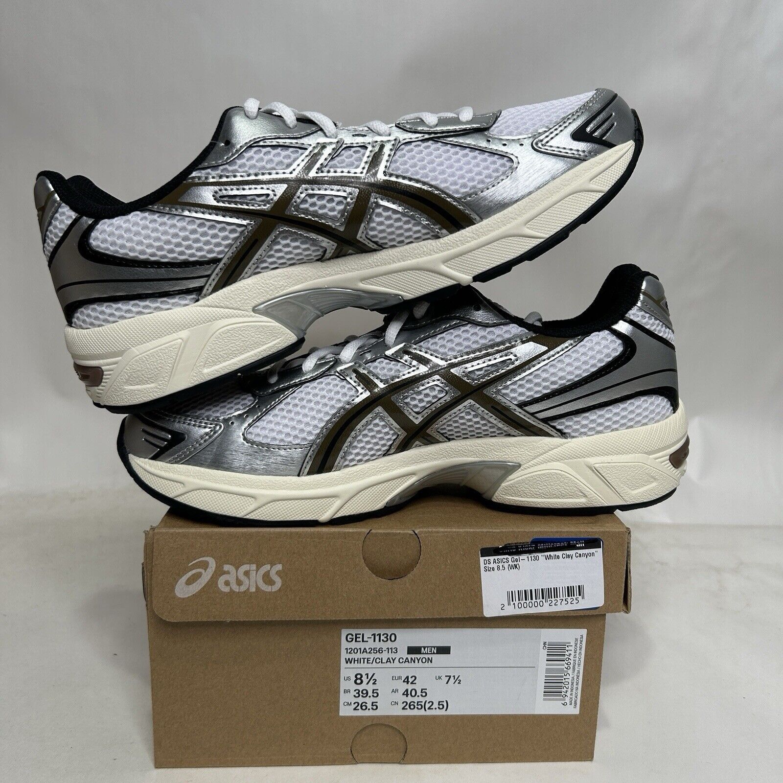 Asics ASICS Gel-1130 “White Clay Canyon” 2024 Size US 8.5 / EU 41-42 - 3 Thumbnail