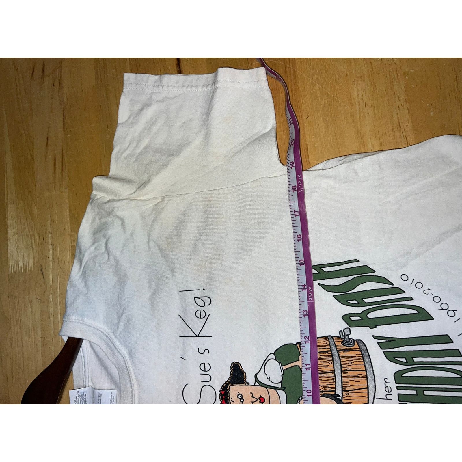 Gildan Vintage Beer Keg Shirt Birthday 50th Bash Sue's Keg Tee M Size US M / EU 48-50 / 2 - 8 Thumbnail