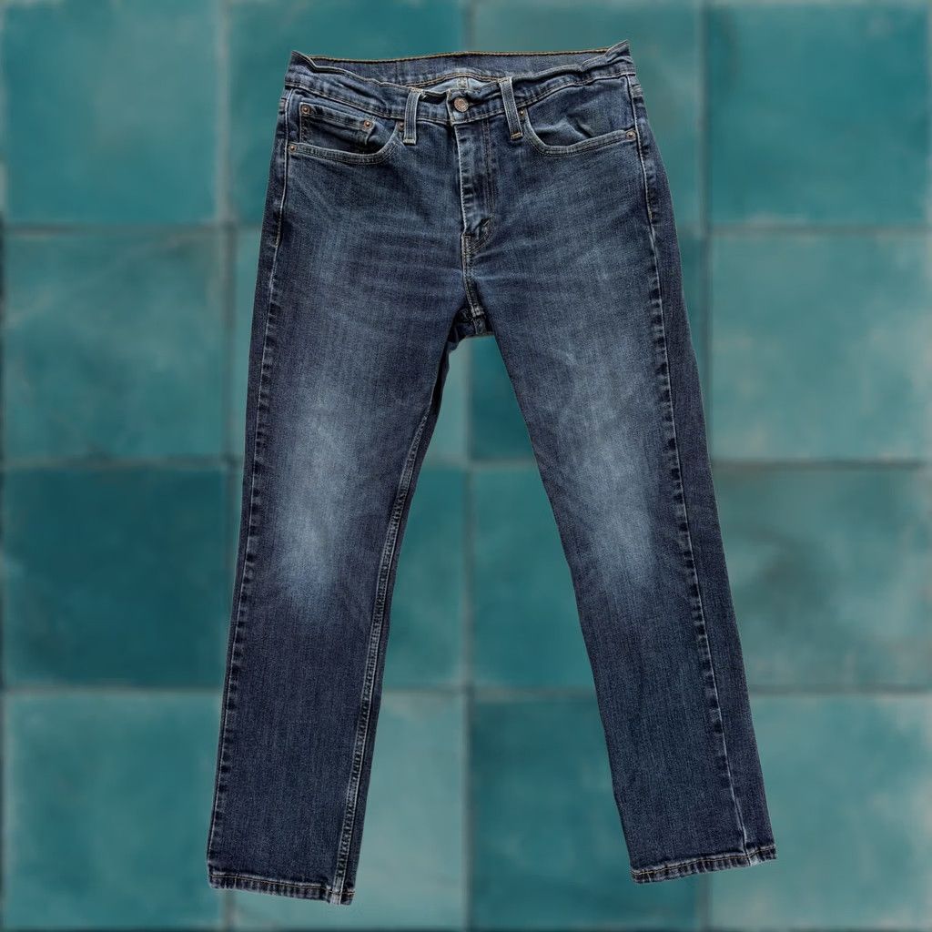 Levi's Levis 511 Jeans Mens Slim Straight Stretch Denim Pants 32x29 Blue Medium Wash Size US 32 / EU 48 - 1 Thumbnail