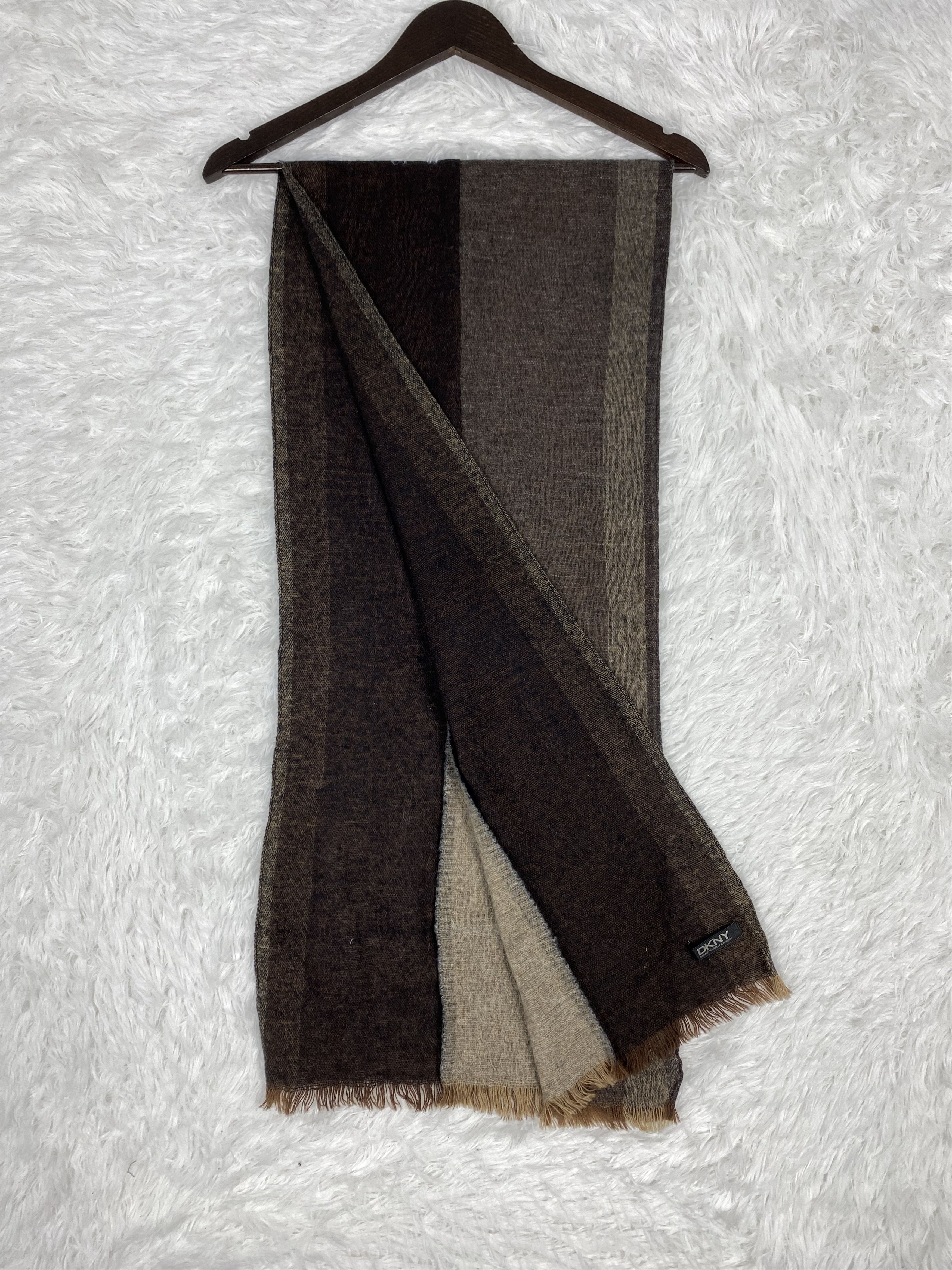 DKNY Vintage DKNY Scarf / Muffler Neckwear PM0115 Size ONE SIZE - 4 Thumbnail