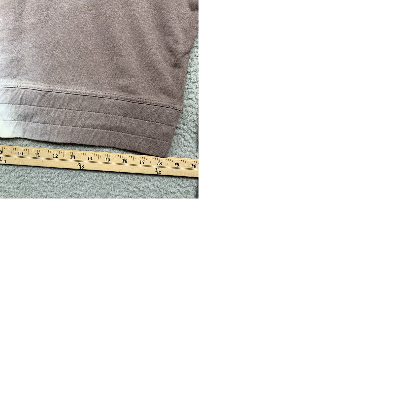 Vintage Joy Lab Cropped Sweatshirt Women’s Mocha & Cream Size M Thumb Holes NWT Size M / US 6-8 / IT 42-44 - 9 Thumbnail