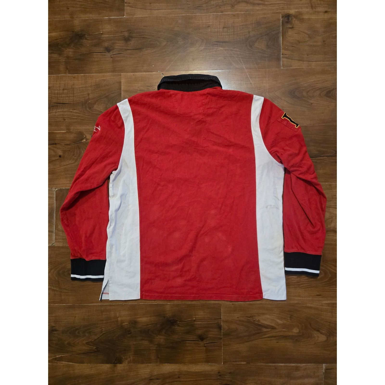 Polo Ralph Lauren Polo Ralph Lauren Red Big Pony Italia Long Sleeve Size XL Size US XL / EU 56 / 4 - 8 Thumbnail