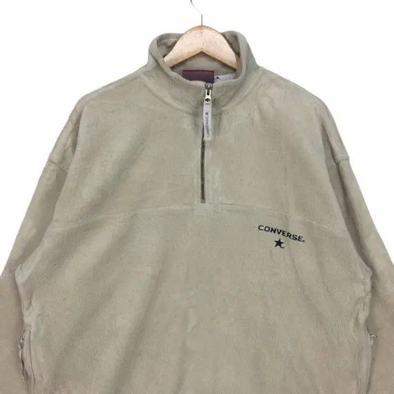 Converse CONVERSE ALL STAR Polartec Fleece Sweatshirt Spell Out Size US L / EU 52-54 / 3 - 2 Thumbnail