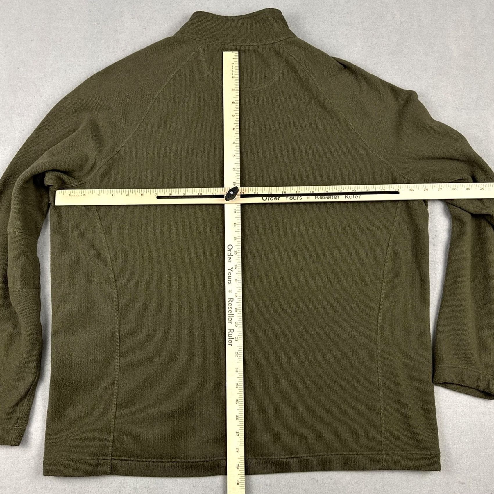 Vintage REI Sweater Men 2XL Green Waffle Knit Fleece Mock Neck Long Sleeve Pullover XXL Size US XXL / EU 58 / 5 - 5 Thumbnail