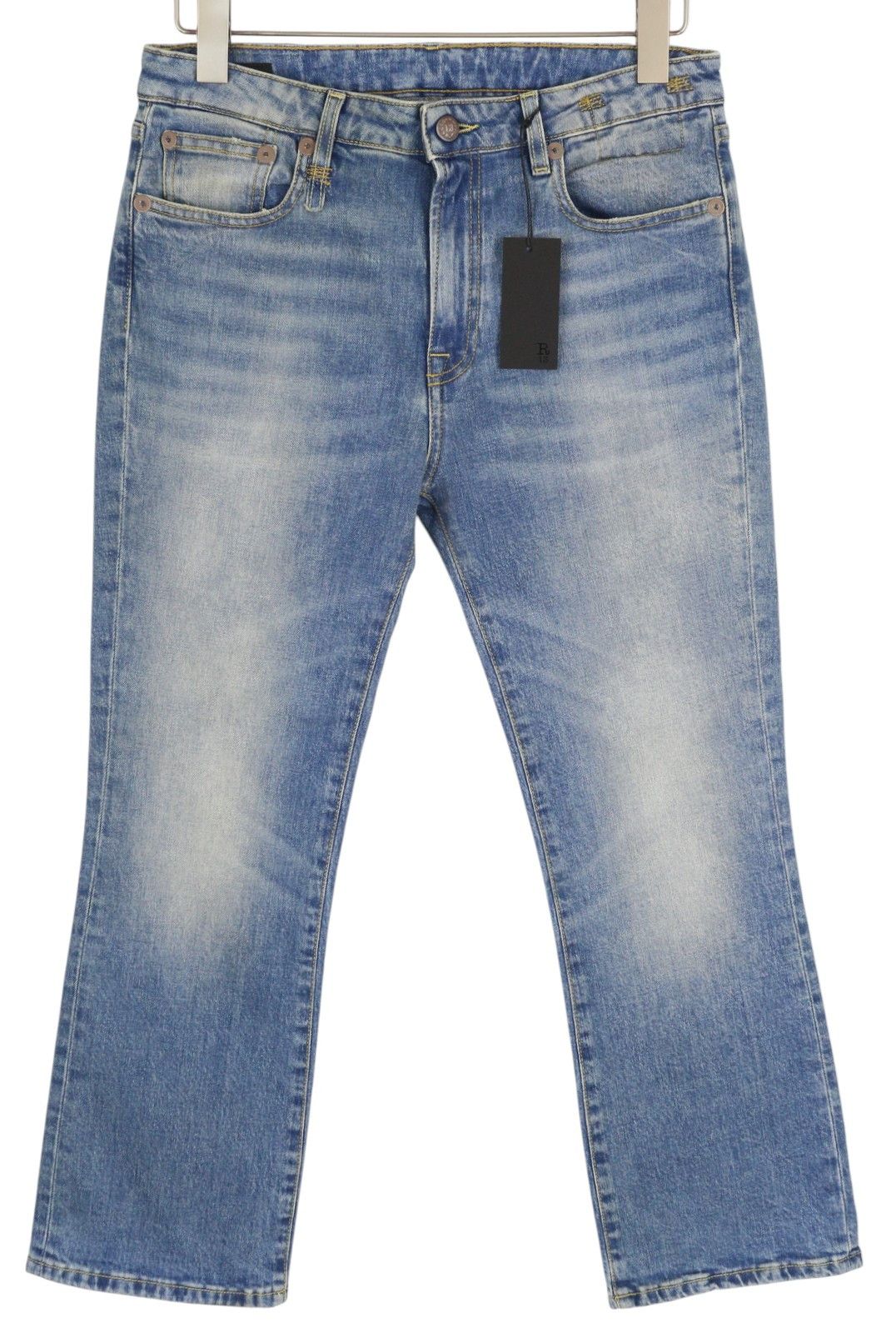 R13 KICK 30 Bootcut Fit Ankle Length Jasper Stretch 84421 Size 30" / US 8 / IT 44 - 2 Thumbnail