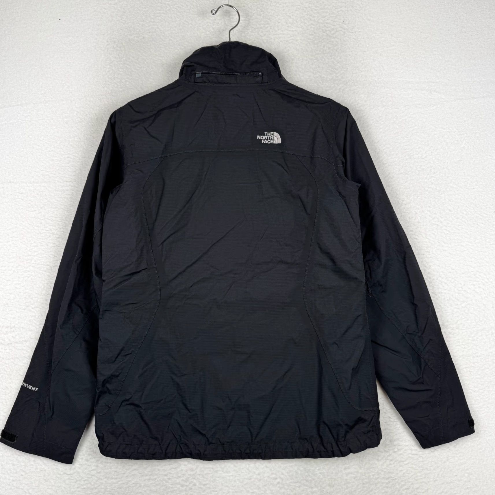The North Face The North Face Womens Jacket Windbreaker Black M Zip Hyvent Windbreaker Outdoor Fall Winter Spring Mens? Size M / US 6-8 / IT 42-44 - 3 Thumbnail