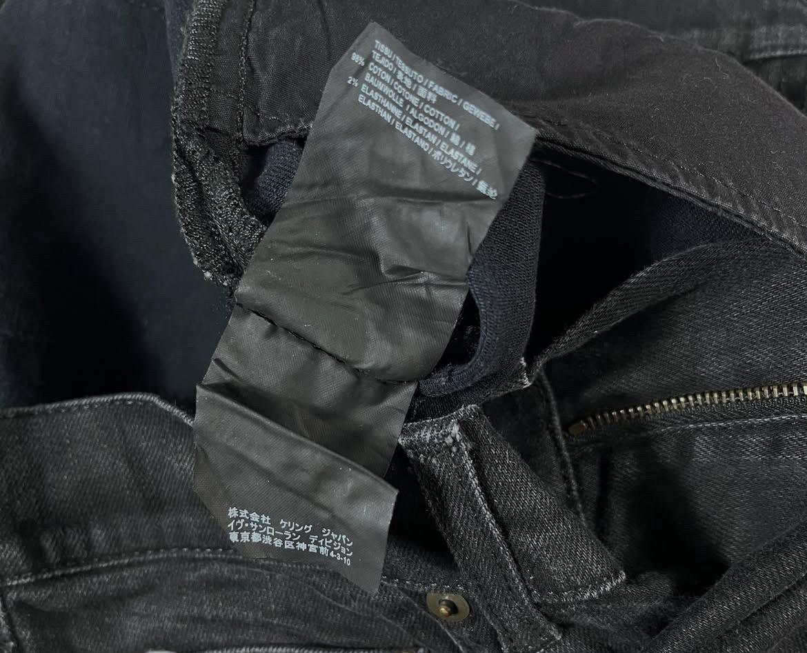 Saint Laurent Paris Saint Laurent Paris Distressed Skinny Jeans Pants Size US 31 - 9 Thumbnail