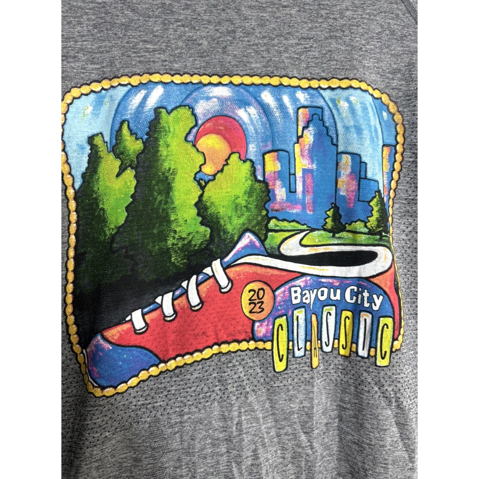 Lululemon Lululemon Shirt Women 6 Gray T-Shirt 2023 Bayou City Classic City Size M / US 6-8 / IT 42-44 - 5 Thumbnail