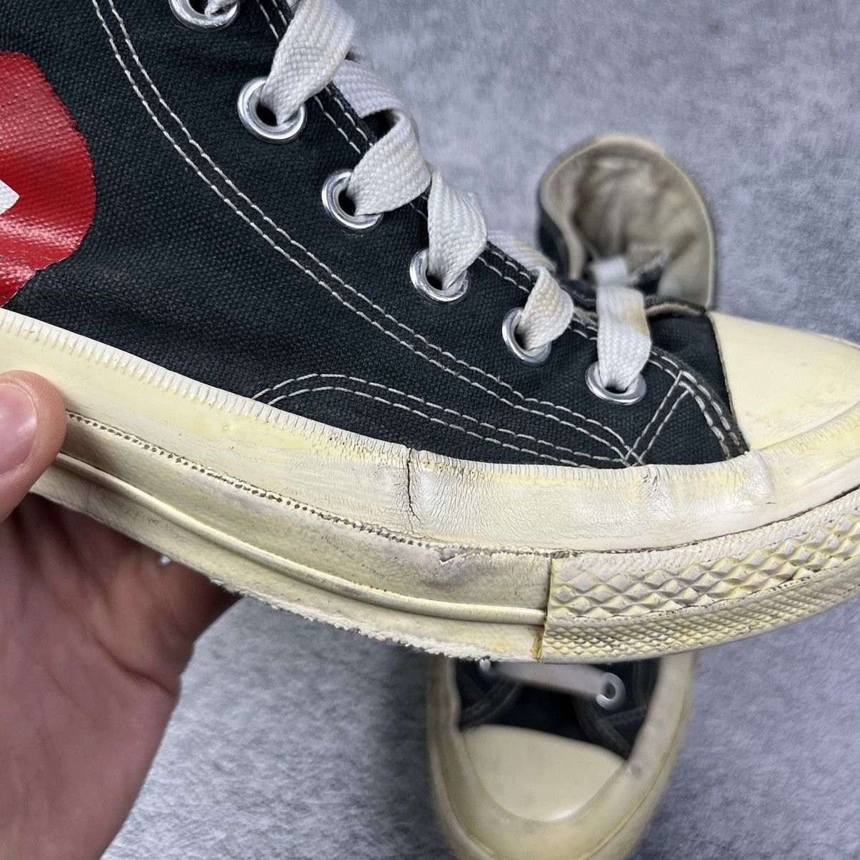 Converse × Comme des Garçons PLAY High Top Sneakers