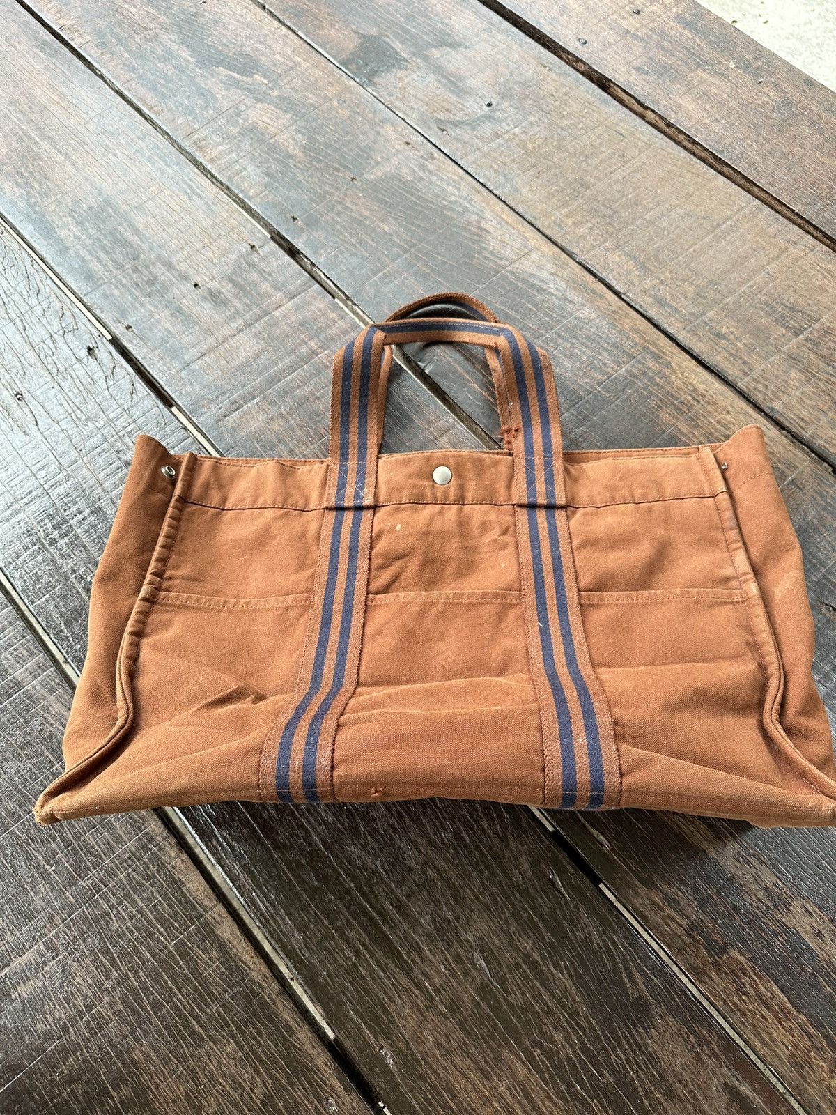 Hermes × Vintage Hermes tote bag nice design Size ONE SIZE - 3 Thumbnail