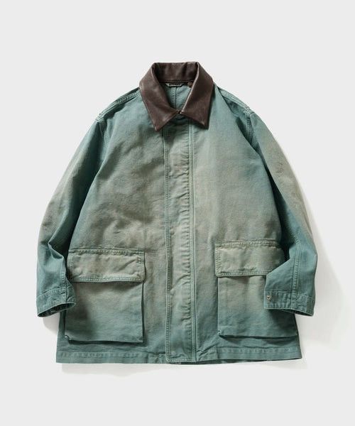 Auralee Auralee Organic Cotton Duck Blouson Ash Green Size US M / EU 48-50 / 2 - 7 Thumbnail