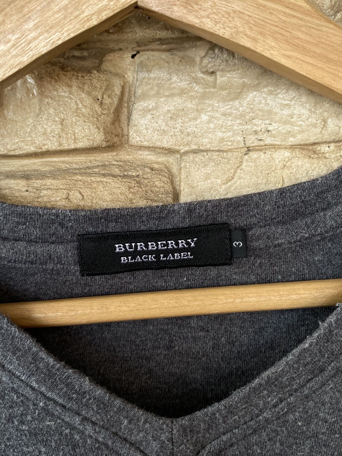 Burberry Vintage Burberry Black Label Checkered Nova Check Long Sleeve Tees Size US M / EU 48-50 / 2 - 7 Thumbnail