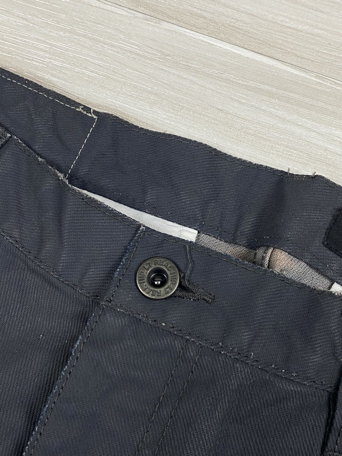 If Six Was Nine × Japanese Brand × L7 Real Hip 2000s L7 real hip cargo pocket pants design camo Size US 32 / EU 48 - 10 Thumbnail