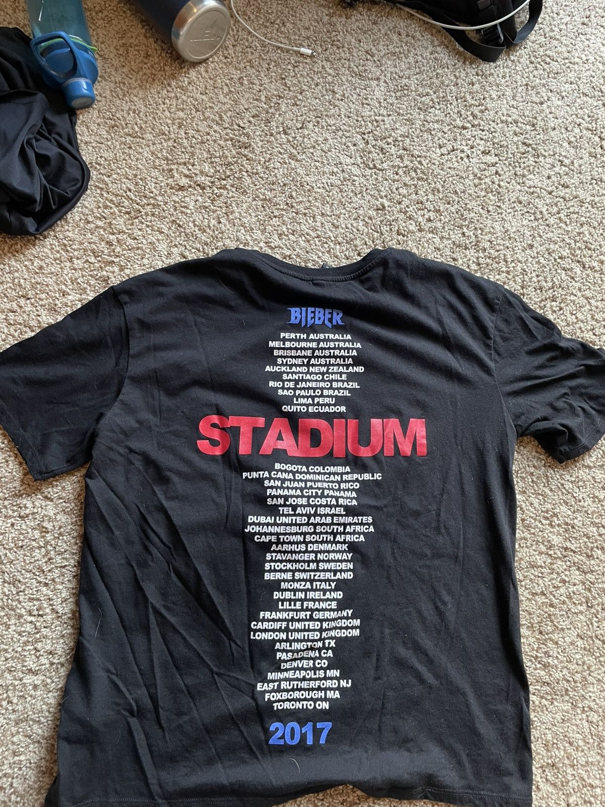 Other Justin Bieber 2017 concert tee Size L / US 10 / IT 46 - 2 Thumbnail