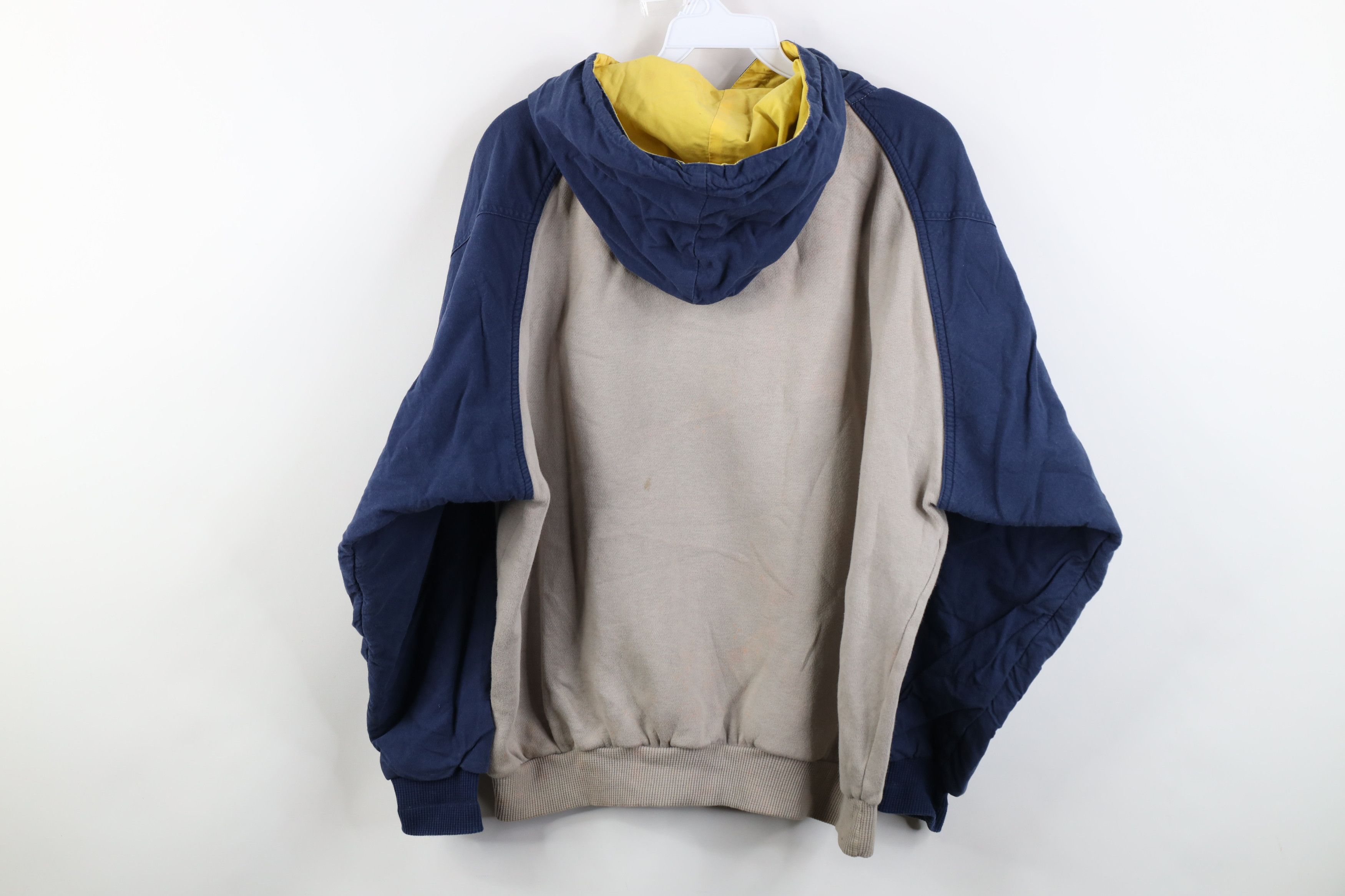 Nike Vintage 80s 90s Nike Boxy Raglan Anorak Hoodie Sweatshirt Size US M / EU 48-50 / 2 - 13 Thumbnail