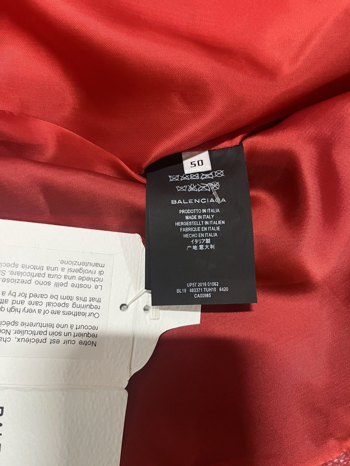 Balenciaga Balenciaga Moto Ring Leather Jacket Size US M / EU 48-50 / 2 - 7 Thumbnail