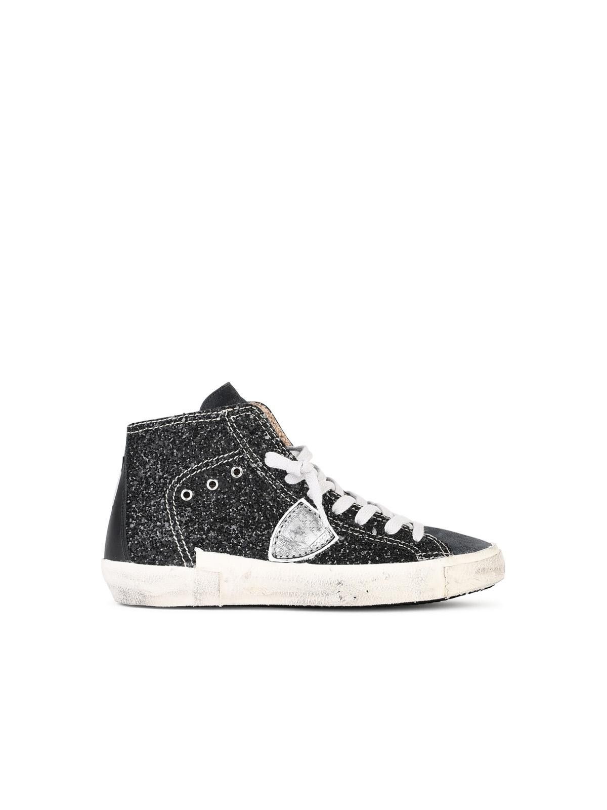 Philippe Model PHILIPPE MODEL 'Prsx' Black Suede Blend Sneakers | Grailed