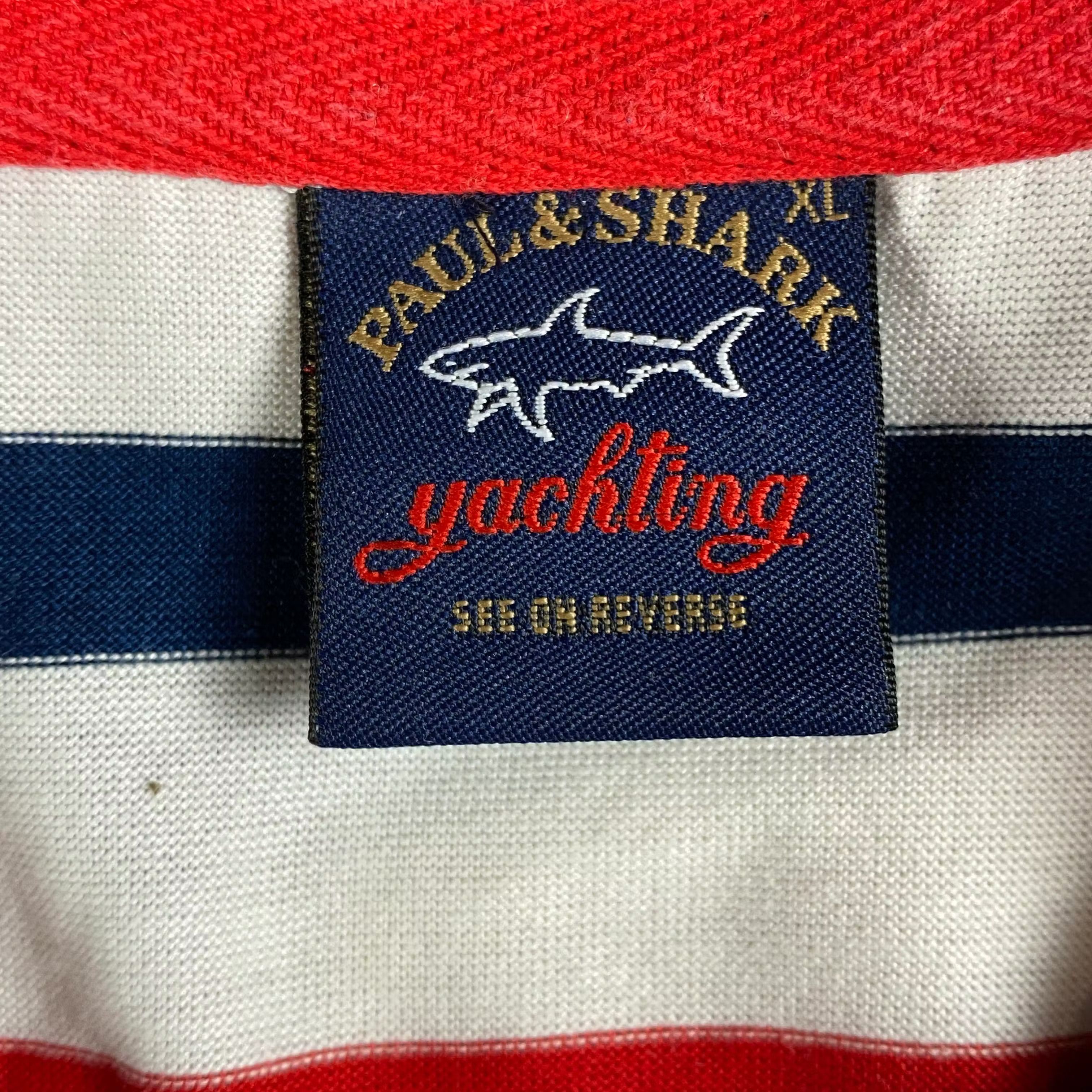 Paul & Shark × Vintage Mens Polo T Shirt Paul Shark Vintage Size XL Size US XL / EU 56 / 4 - 4 Thumbnail