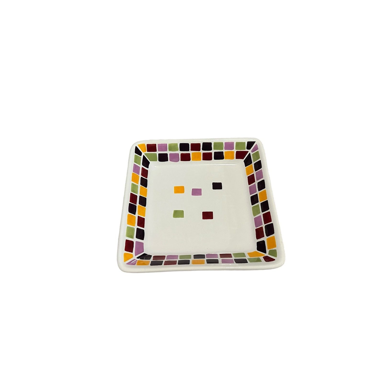 Other Simple Additions Desert Mosaic Tiles Small Square Plate Size ONE SIZE - 2 Thumbnail