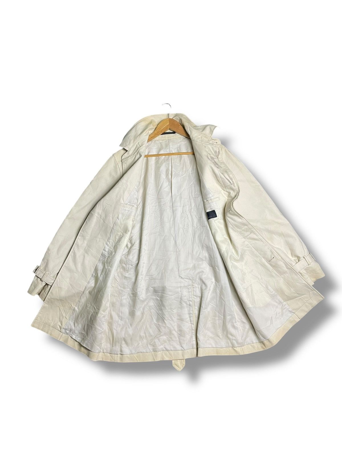 Tete Homme × Vintage Tete Homme Trench Coat (26) Size US L / EU 52-54 / 3 - 2 Thumbnail