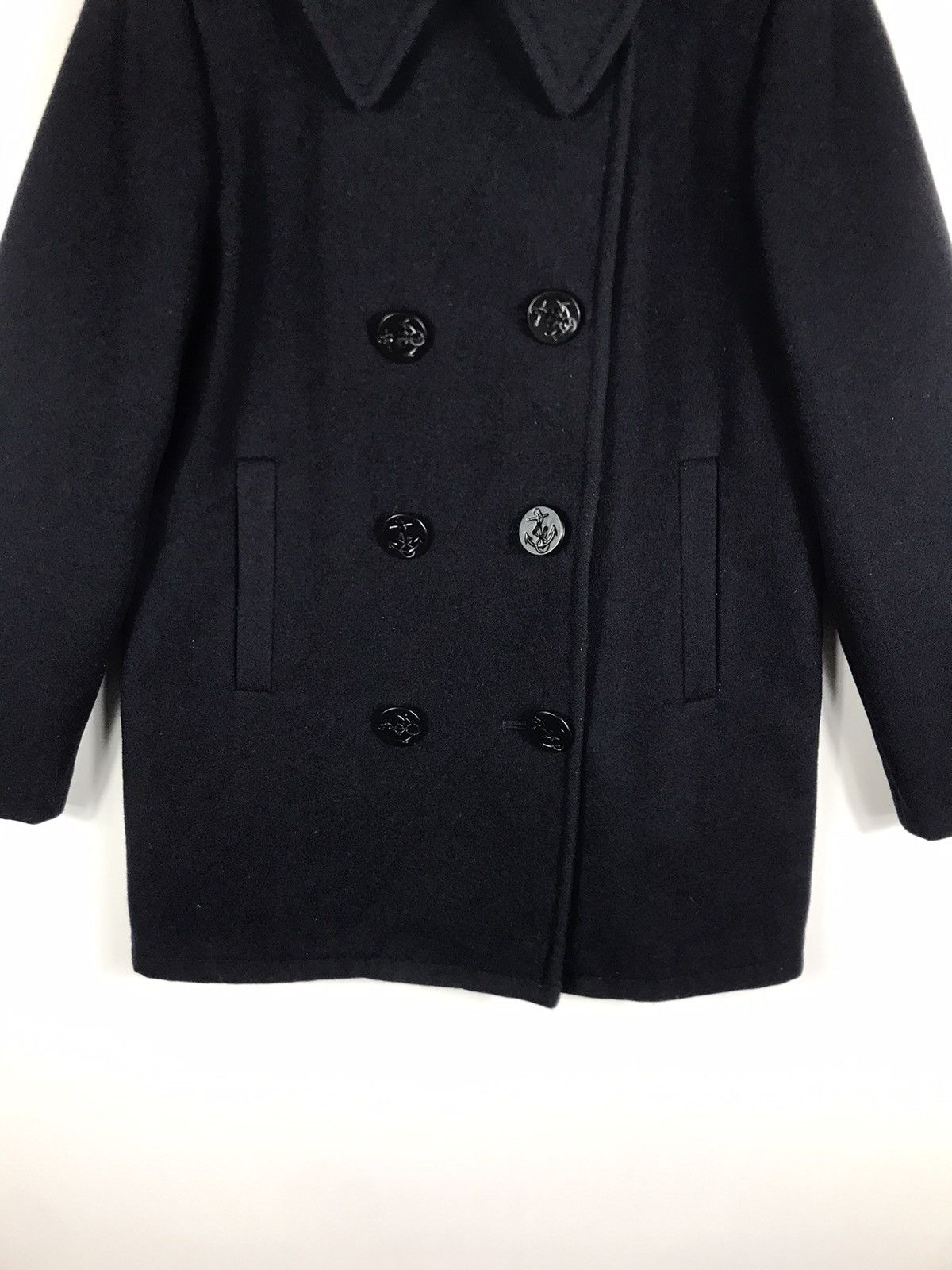 Japanese Brand × McGregor ⚡️Vintage McGregor Wool Double Breast Peacoat Size M / US 6-8 / IT 42-44 - 5 Thumbnail