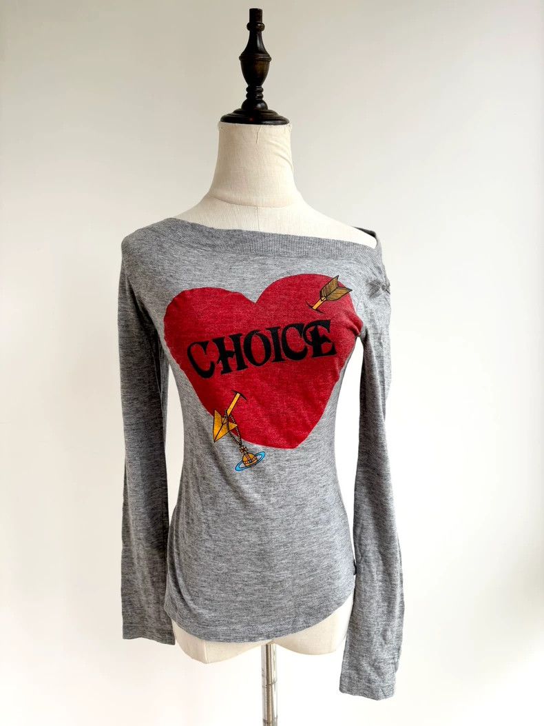 Vivienne Westwood Vivienne Westwood size1 A one-word heart shirt Size M / US 6-8 / IT 42-44 - 1 Thumbnail