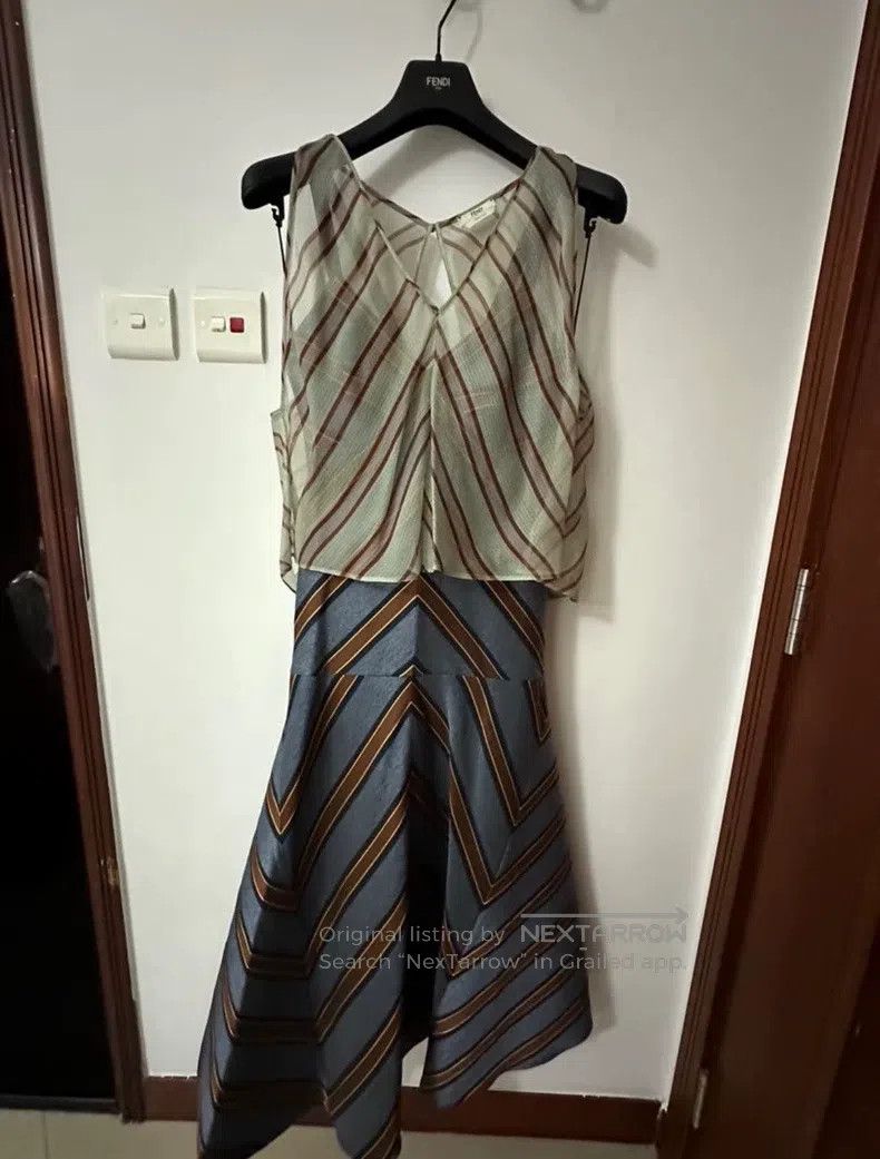 Fendi Fendi Midi Dresses Size XS / US 0-2 / IT 36-38 - 6 Thumbnail