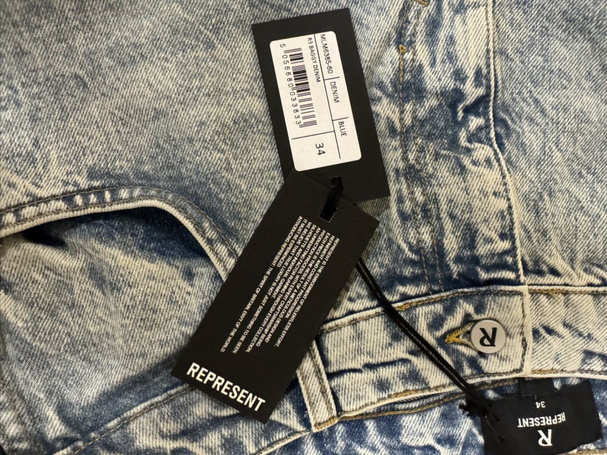 Represent Clo. Represent Clo - R3 Baggy Denim - Size 34 Size US 34 / EU 50 - 2 Thumbnail
