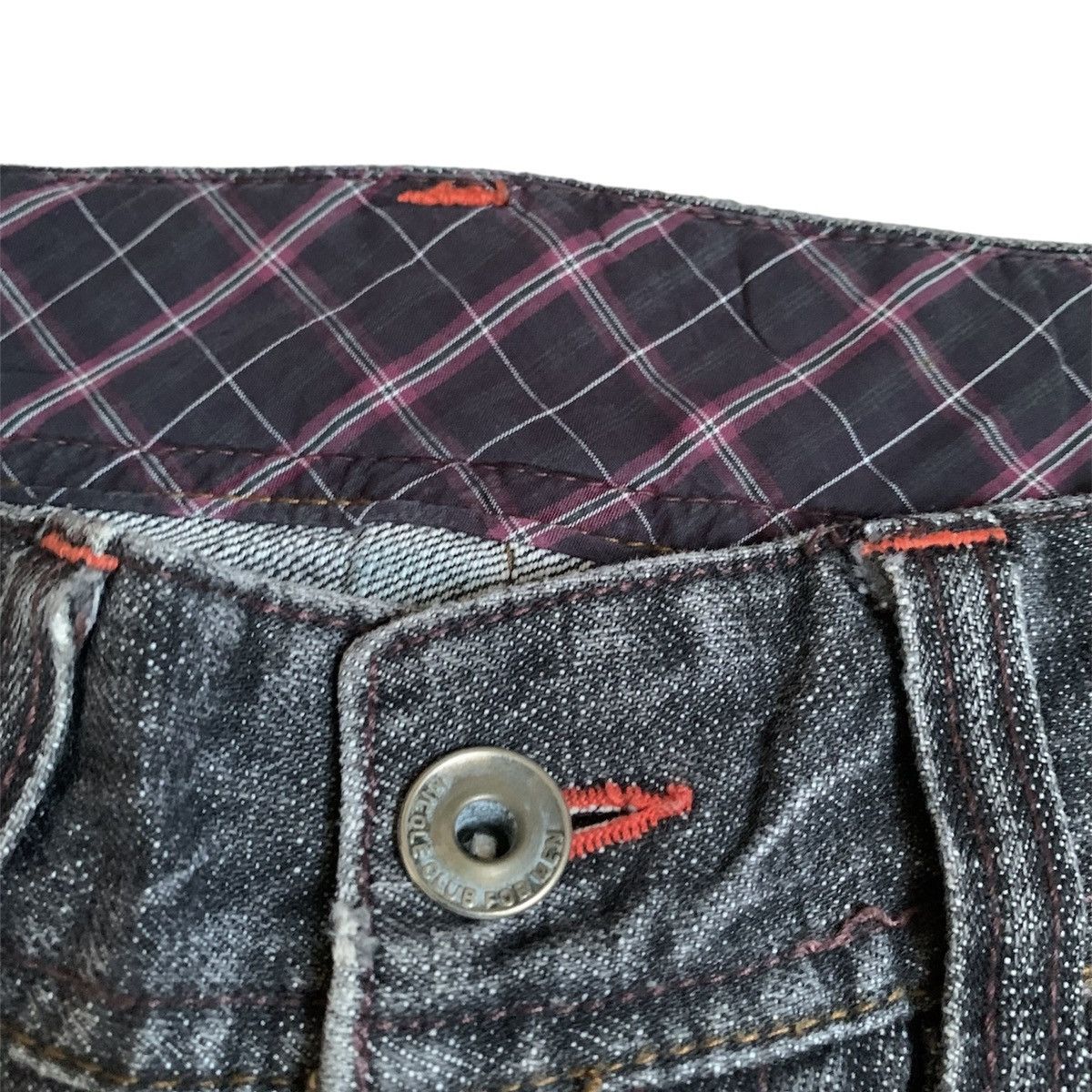 If Six Was Nine Nicole Club For Men Mud Wash Flare Jeans Size US 29 - 10 Thumbnail