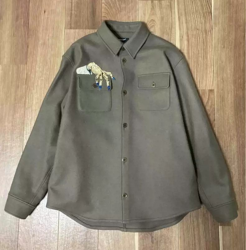 Undercover undercover beaded wool jacket Size US XL / EU 56 / 4 - 1 Thumbnail