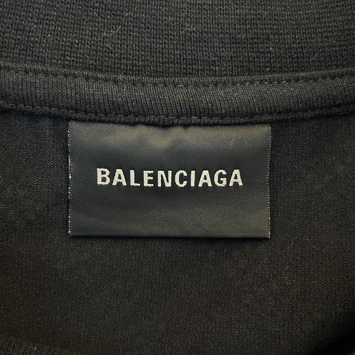 Balenciaga Balenciaga Logo Sequin Casual Long Sleeve T-shirt K26WX Size S / US 4 / IT 40 - 6 Thumbnail