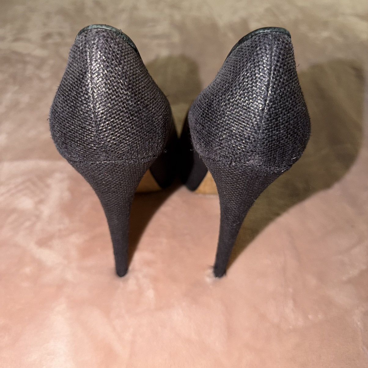 Brian Atwood Brian Atwood Black Maniac Platform Pumps Size US 9.5 / IT 39.5 - 2 Thumbnail