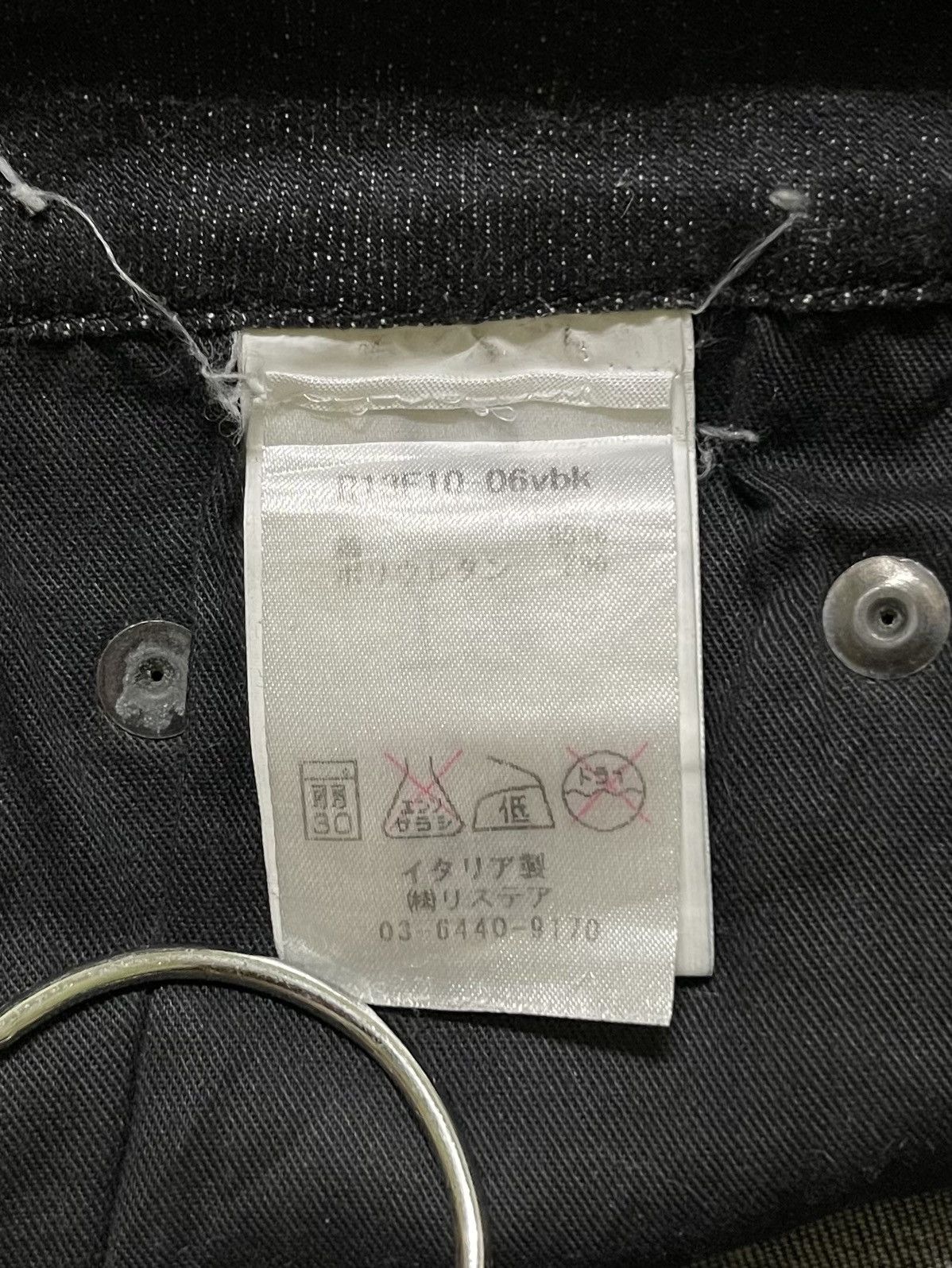 R13 R13 Black Chaps Jeans Size 30" / US 8 / IT 44 - 20 Thumbnail
