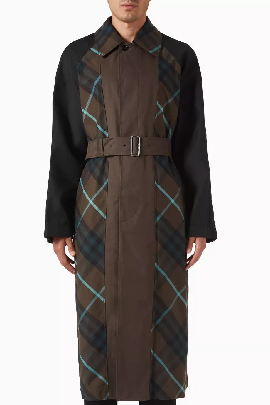 Burberry o1y0426 Overcoat in Multicolor Size US M / EU 48-50 / 2 - 1 Thumbnail