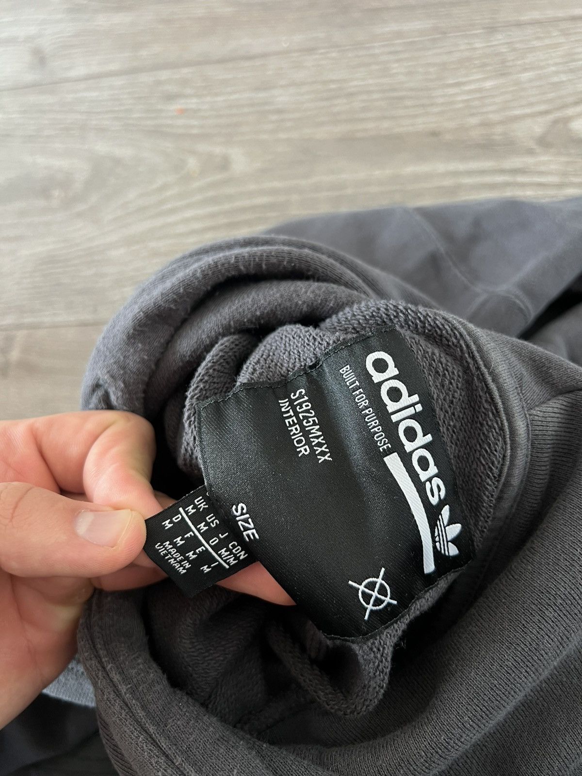 Adidas Adidas EQT Kaval Graphic Grey Premium Overprinted Hoodie Size US M / EU 48-50 / 2 - 20 Thumbnail