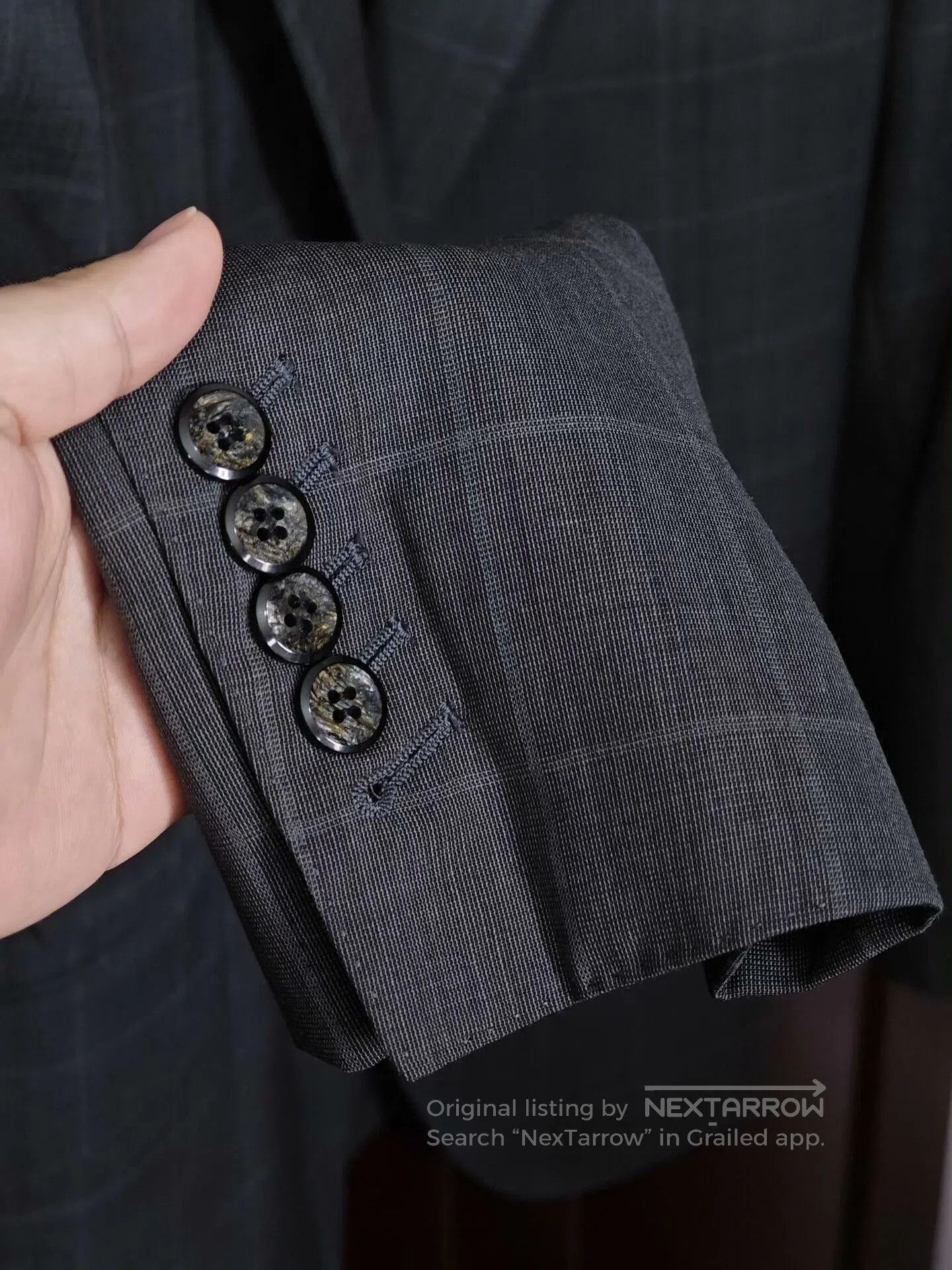 Ermenegildo Zegna Custom Zegna Wool-Linen Blend Suit. Size US M / EU 48-50 / 2 - 4 Thumbnail