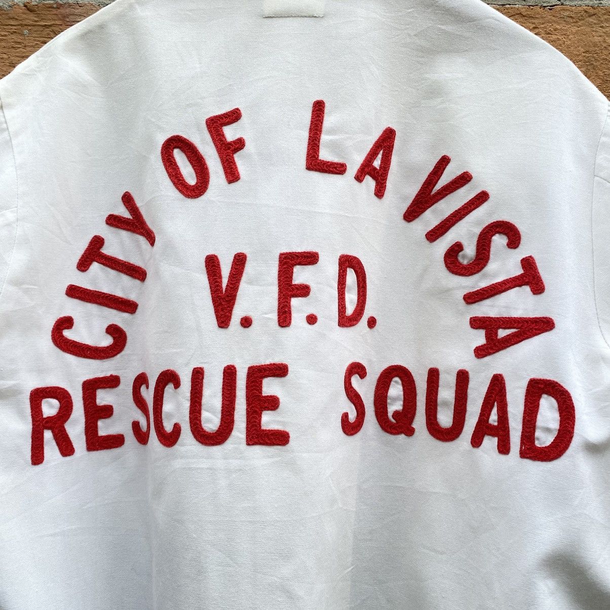 Vintage CITY OF LA VISTA V.F.D. RESCUE SQUAD Vintage Work Jacket Size 38L - 11 Thumbnail