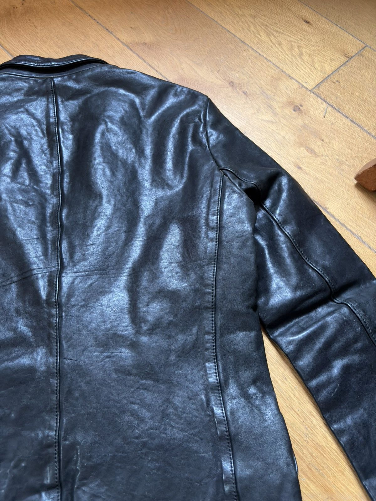 Isamu Katayama Backlash JP XL Italian Double Shoulder Garment Dyed Blazer Size US XL / EU 56 / 4 - 15 Thumbnail