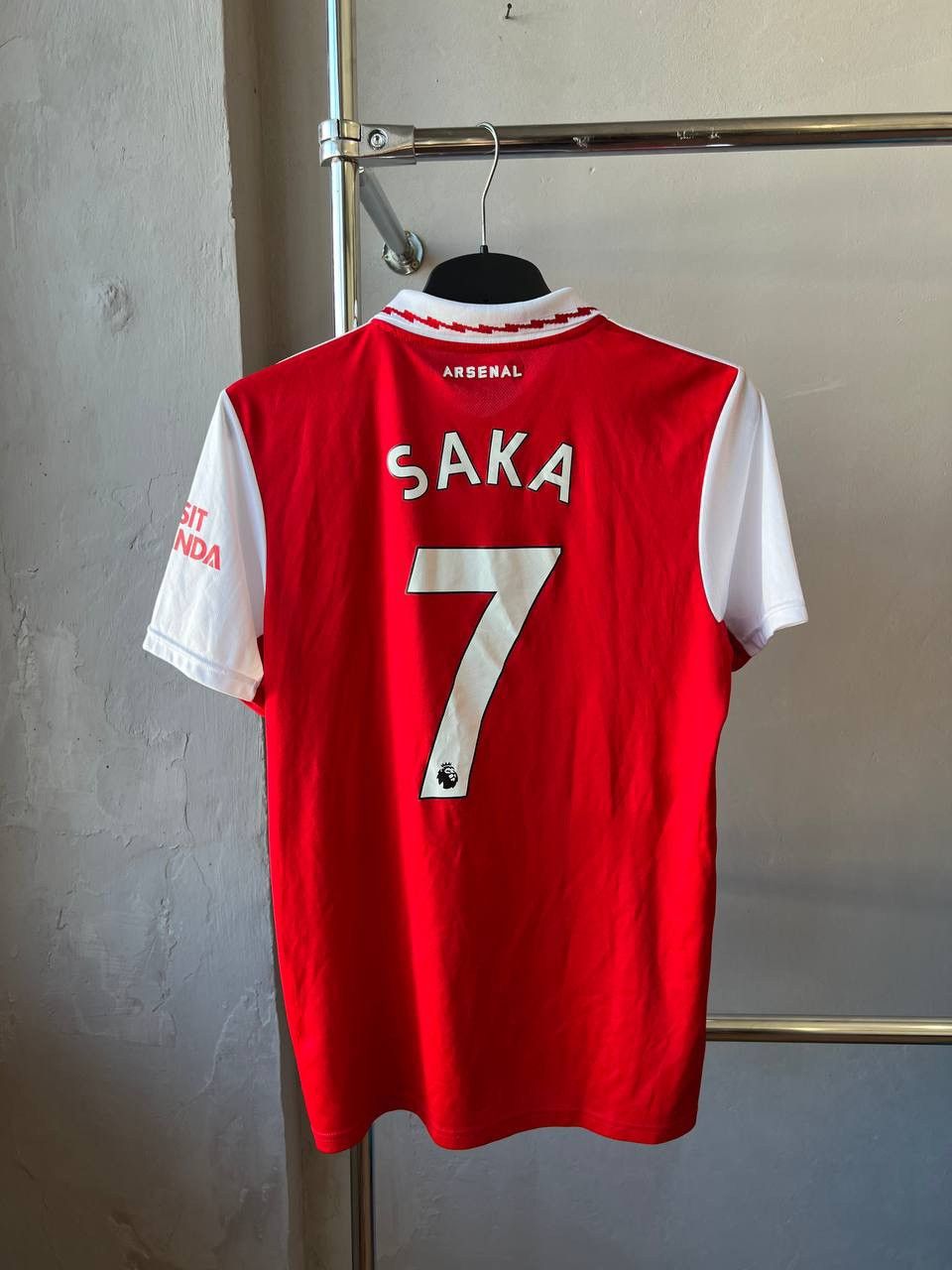 Adidas 2022/23 ARSENAL FC #7 SAKA HOME SOCCER FOOTBALL JERSEY SHIRT Size US M / EU 48-50 / 2 - 3 Thumbnail