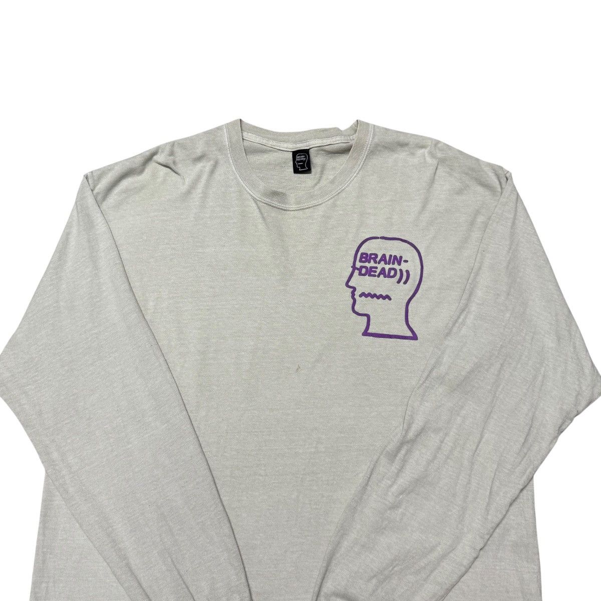 Brain Dead Vintage Brain Dead Longsleeve Shirt Size US L / EU 52-54 / 3 - 3 Thumbnail