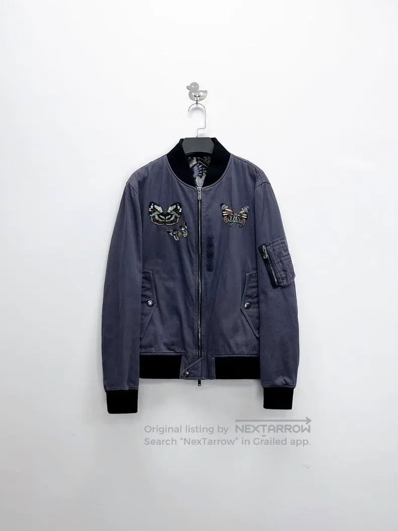 Valentino Valentino Washed gray front and back rework embroidered b Size US M / EU 48-50 / 2 - 1 Thumbnail