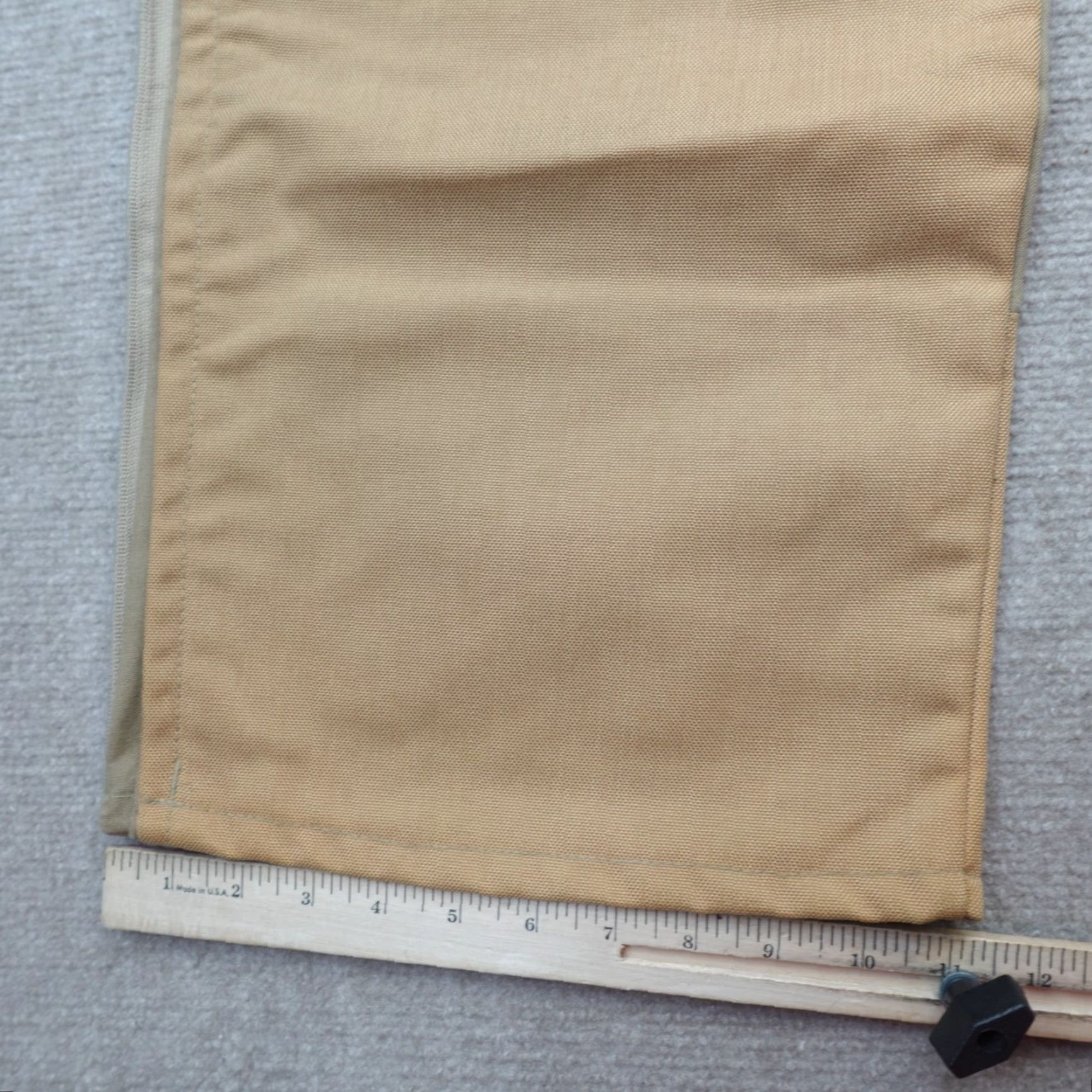 Doublet VINTAGE Columbia Pants 40 x 30 Beige Double Knee Duck Pants Side Adjusters NEW Men Pants Beige Canvas 40 x 30 Size US 40 / EU 56 - 4 Thumbnail