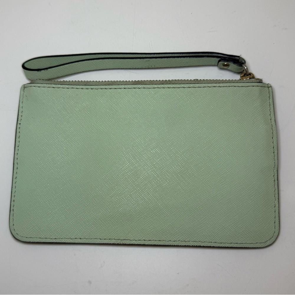 Designer Kate Spade Mikas Pond Bee Wristlet Mint Mojito Green Size ONE SIZE - 5 Thumbnail