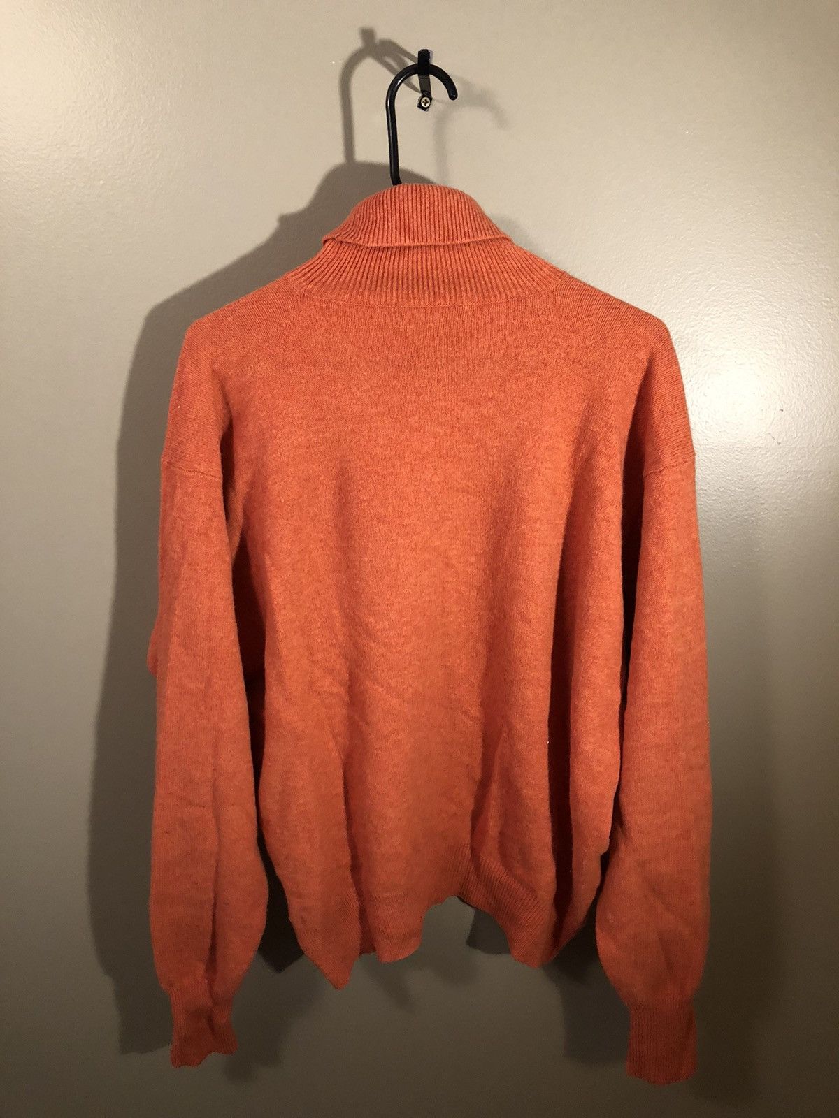 Polo Ralph Lauren Orange Polo Turtleneck Size US XL / EU 56 / 4 - 2 Thumbnail
