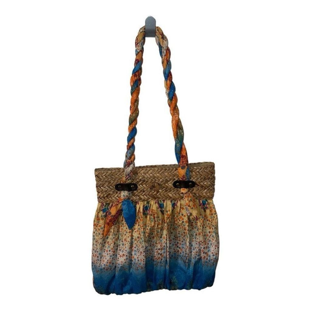 Other Cappelli Straworld Straw Purse Boho Handbag Tote Size ONE SIZE - 2 Thumbnail