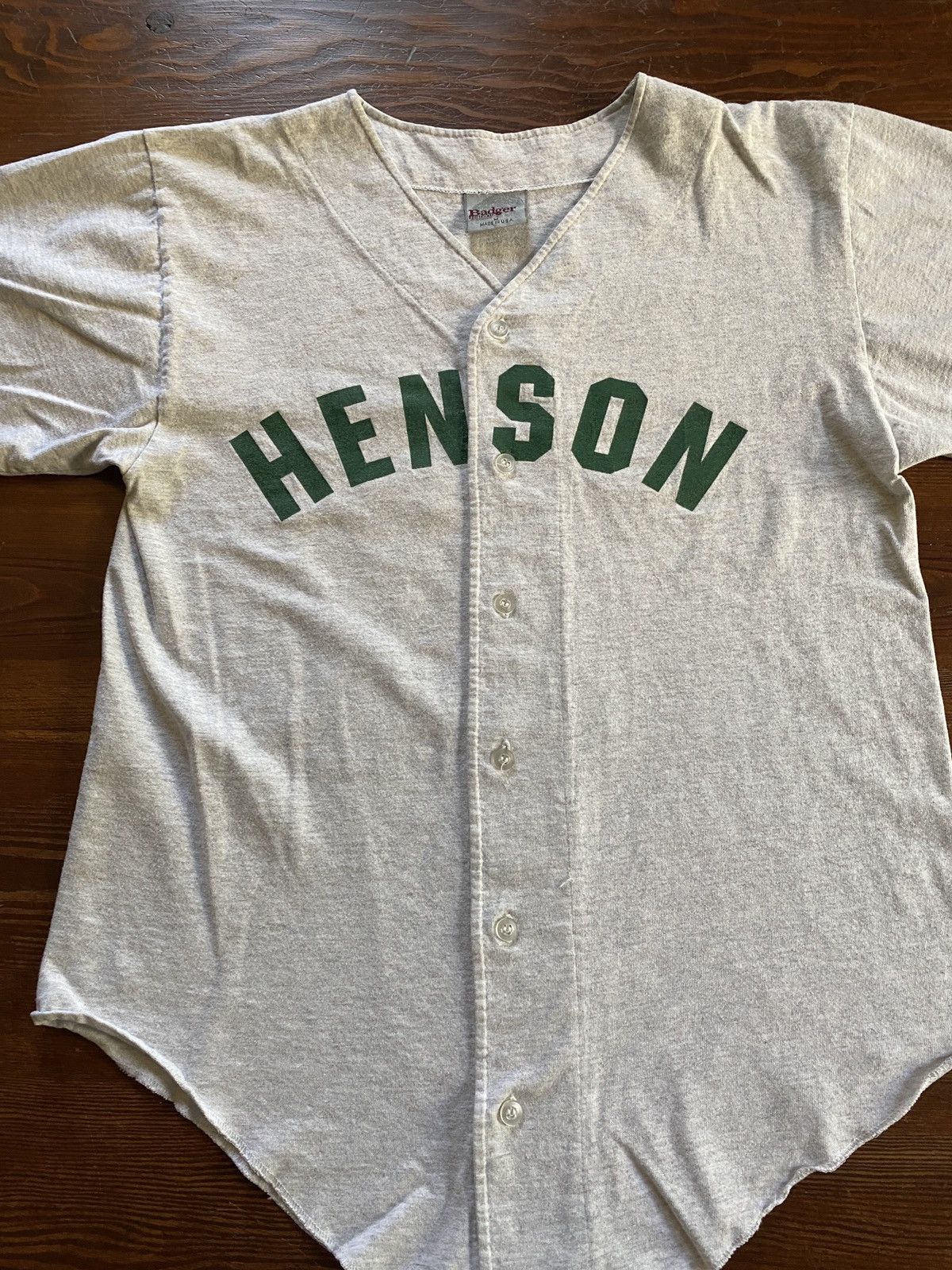 Henson Vintage Henson Kerminators Kermit Button Up Baseball Jersey Size US M / EU 48-50 / 2 - 3 Thumbnail