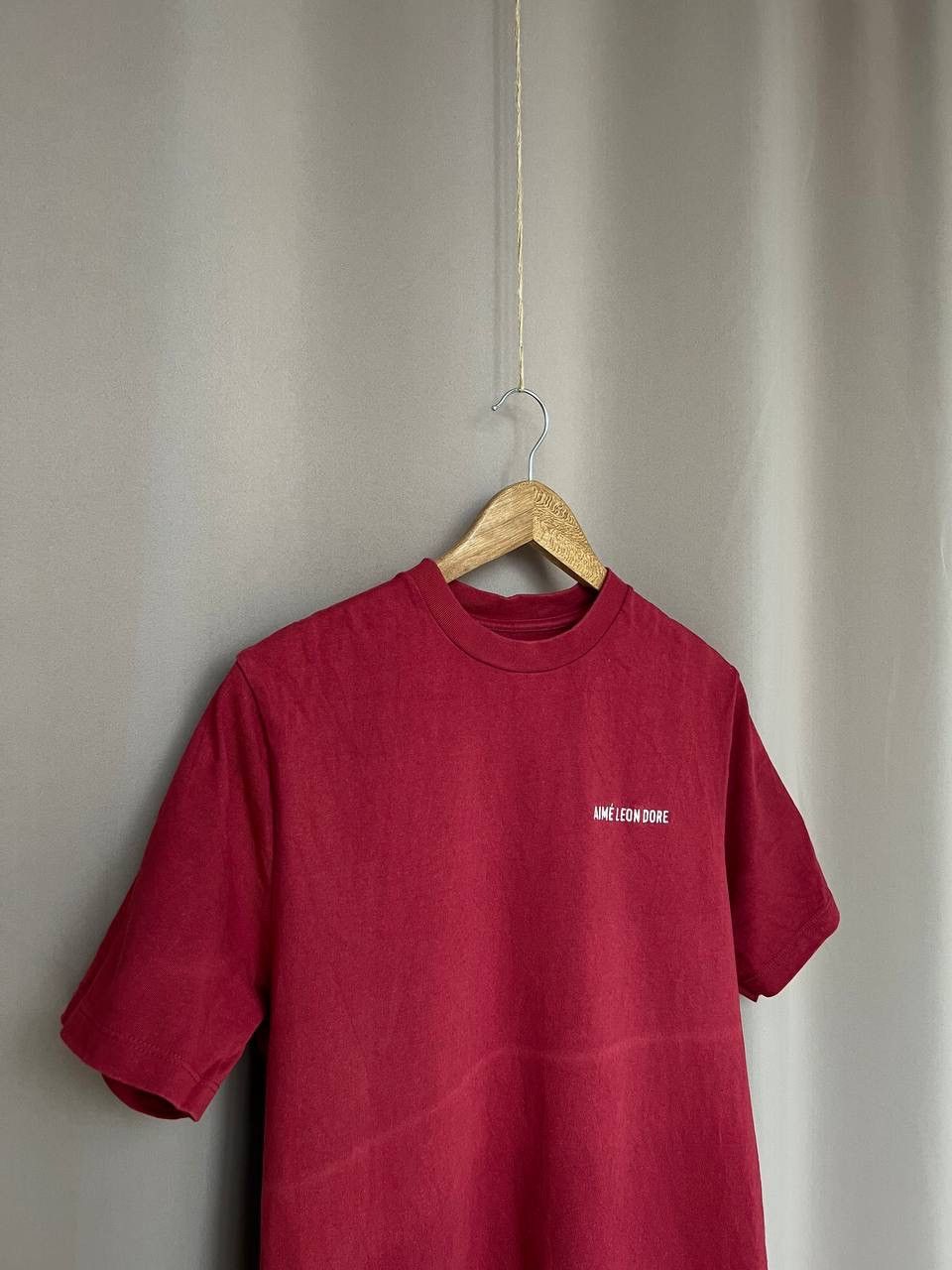 Aime Leon Dore Aime Leon Dore T-Shirt Mens Size M Red Short Sleeve Size US M / EU 48-50 / 2 - 3 Thumbnail