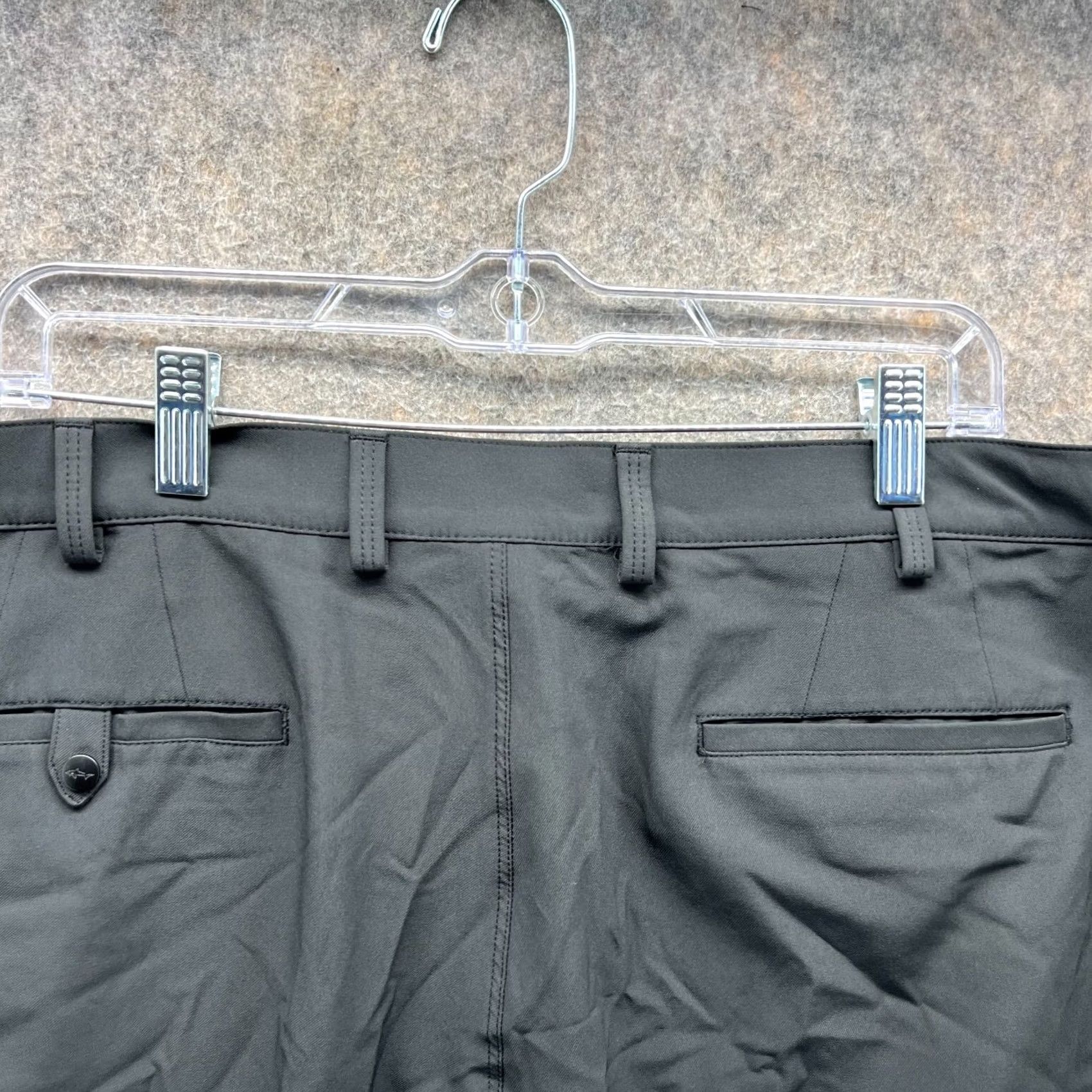 Vintage VINTAGE: No? (but per rules, vintage would be VINTAGE if applicable) Greg Norman Pants Men 40x30 Black Chino Flat Front Dress Casual Formal Workwear Size US 40 / EU 56 - 4 Thumbnail