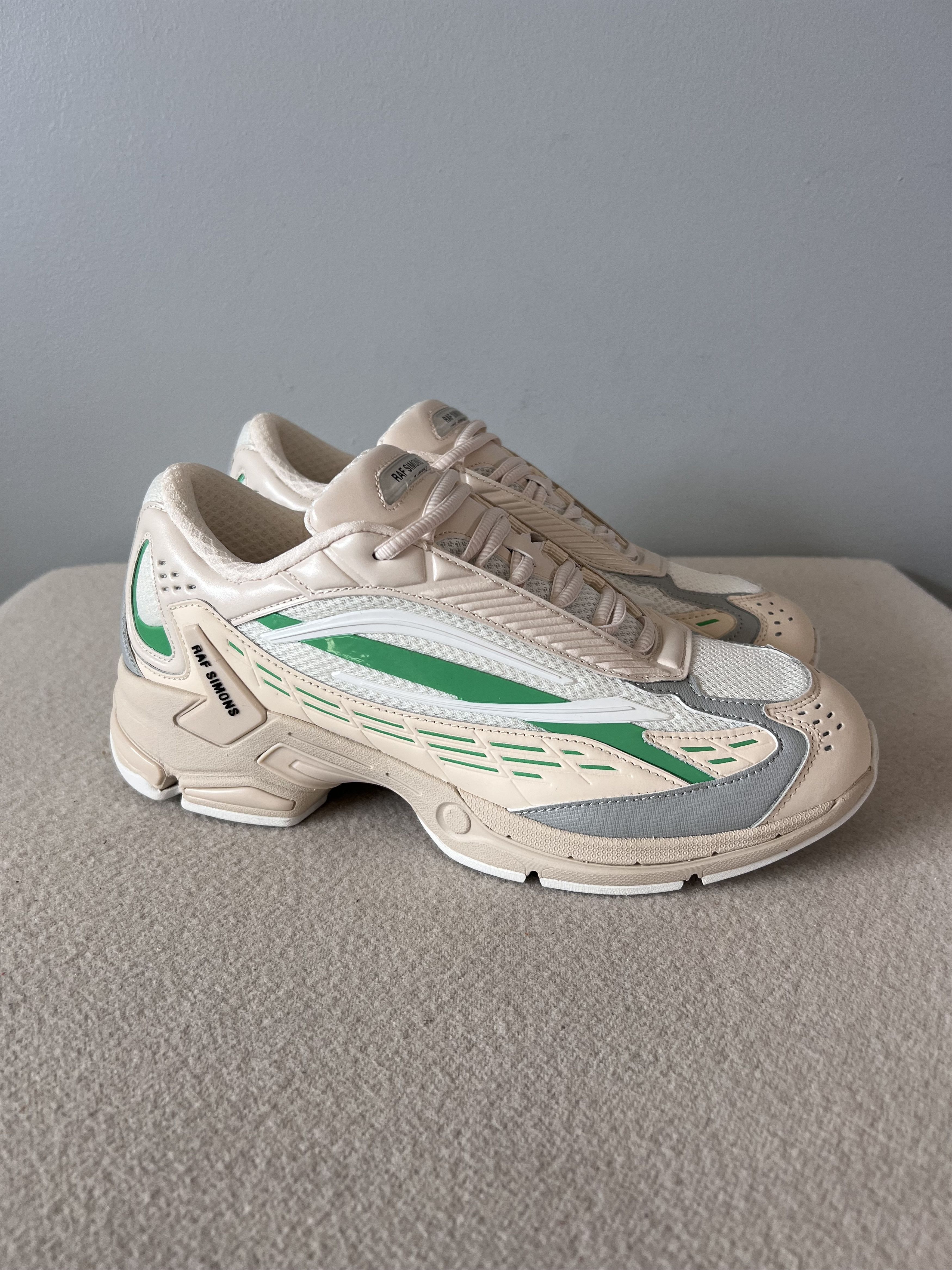 Pre-owned Raf Simons Ultrasceptre Sneakers In Cream Green In White